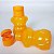 Tupperware Eco Kids Garrafa Macaco 350 ml Amarelo - Imagem 2