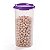 Tupperware Modular Redondo 650ml Roxo n3 - Imagem 1