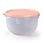 Tupperware Tigela Batedeira 2 litros Translúcida Creme - Imagem 1