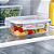 Pote de Vidro Hermético Retangular 370ml Transparente - Imagem 4