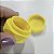 Mini Pote para Viagem Porta Comprimido Amarelo - Imagem 3