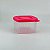 Tupperware Fresh Box Quadrada 470ml Flamingo - Imagem 1