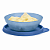 Tupperware Pragelinha Azul Jeans 150ml - Imagem 1