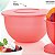 Tupperware Tigela Murano 4,3 Litros Coral Guava - Imagem 1