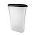 Tupperware Modular Oval 2,9 litros n5 Preto - Imagem 1
