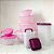 Tupperware Kit BEA Maravilhosa Nível 3 Rosa e Roxo 8 Peças - Imagem 1