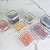 Pote organizador de geladeira retangular 870ml Linha Click - Imagem 1