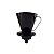 Kit Filtro de Café, Funil e Adaptador Preto 3 peças - Imagem 4