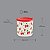 Tupperware Refri Line Redondo Morangos 1,1 litro - Imagem 2