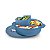 Tupperware Cristalwave com Divisórias e Bandeja Removível 900ml Azul - Imagem 1