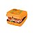 Tupperware Porta Sanduíche Capivaras Laranja - Imagem 1