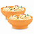 Kit Tupperware Tigelinha Ideal 400ml Creme 2 peças - Imagem 1