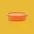 Tupperware Refri Line Redondo 200ml Laranja - Imagem 2