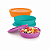 Kit Tupperware Refri Line Redondo 200ml 3 peças - Imagem 1