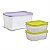 Kit Tupperware Freezer Line 2,5L e 450ml – 3 Peças - Imagem 1