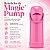 Garrafa Térmica 1 litro Pressão Rosa Magic Pump Termolar - Imagem 2