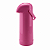 Garrafa Térmica 1 litro Pressão Rosa Magic Pump Termolar - Imagem 1