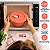 Tupperware Tigela Mini Cristalwave Geração II 775ml Laranja Translúcida - Imagem 4