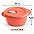 Tupperware Tigela Mini Cristalwave Geração II 775ml Laranja Translúcida - Imagem 3
