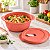 Tupperware Tigela Mini Cristalwave Geração II 775ml Laranja Translúcida - Imagem 2