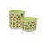 kit Tupperware Refri Line Redondo 3,3+ Refri Line Redondo 2,1 Melancia 2 peças - Imagem 1