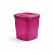 Tupperware Fresh Box Quadrada 1 litro Vinho - Imagem 1