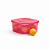 Tupperware Fresh Box Quadrada 470ml Rosa Flamingo - Imagem 1
