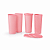 Kit Tupperware Copos 470ml Rosa Quartzo 4 peças - Imagem 1
