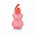 Garrafa Tupperware Eco Kids Urso 350ml Rosa Coral - Imagem 1