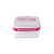 Tupperware Modular Classic 2 litros Transparente e Rosa - Imagem 1