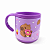 Caneca Infantil Capivara Emborrachada Alto Relevo 3D 200ml Roxa - Imagem 1