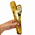 Pegador de Massa Inox Dourado 25cm Gold Multiuso - Imagem 2