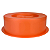 Tupperware Tampa para Micro-ondas Laranja 24cm - Imagem 1