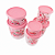 Kit Tupperware Instantânea Mágica Flor de Cerejeira Rosa 6 peças - Imagem 3