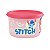 Tupperware Mini Instantânea Mágica Stitch Ohana 575ml Rosa - Imagem 2