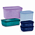 Kit Tupperware Freezer Line Neve 5 peças - Imagem 1