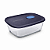 Tupperware Travessa Vitrea Retangular 1 Litro - Imagem 1
