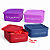 kit Tupperware Jeitosinho 400ml Frases 4 peças - Imagem 1