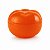 Tupperware Porta Tomate Laranja Neon - Imagem 1