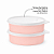 Tupperware Pratinho Colors 500ml Rosa Chá - Imagem 4