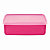 Tupperware Refri Box 400ml Rosa Beijo - Imagem 1