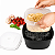 Tupperware Múltipla 2,5 litros Preto e Branco - Imagem 2