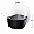 Tupperware Múltipla 2,5 litros Preto e Branco - Imagem 3
