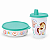 Kit Tupperware Copinho com Bico 200ml + Pratinho 500ml Baby Fazendinha 2 peças - Imagem 1