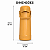 Garrafa Térmica 1 litro Pressão Amarelo Sertão Magic Pump Termolar - Imagem 3