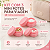 Kit Mini Potes para Viagem Porta Comprimido Rosa Claro 3 Peças - Imagem 2