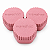 Kit Mini Potes para Viagem Porta Comprimido Rosa Claro 3 Peças - Imagem 1