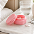 Kit Mini Potes para Viagem Porta Comprimido Rosa Claro 3 Peças - Imagem 5