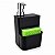 Porta Detergente Dispenser Líquido Esponja Organizador Pia 650ml Preto - Imagem 2