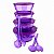 Kit Tupperware PDA 07/2026 Tigela Clear Roxo 8 peças - Imagem 2